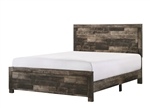 Tallulah Bed in Multi Brown Finish by Crown Mark - CM-B9400-Bed