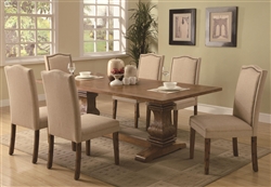 Parkins 7 Piece Dining Set in Coffee Finish by Coaster - 103711