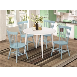 Emmett 5 Piece Dining Table Set by Coaster - 104001