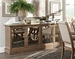 Brockway Server in Barley Brown Finish by Scott Living - 110295