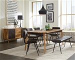 Partridge 6 Piece Dining Set in Natural Sheesham Finish by Coaster - 110571