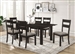 Jakob 5 Piece Dining Set in Black Finish by Coaster - 115131