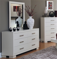 Jessica Dresser in White Finish by Coaster - 202993