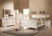 Louis Philippe 6 Piece Bedroom Set in White Finish by Coaster - 204691