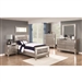 Leighton Youth Bedroom Set in Mercury Metallic Finish by Coaster - 204921T