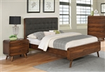 Robyn Bed in Dark Walnut Finish by Coaster - 205131Q