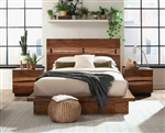 Madden Platform Bed in Smokey Walnut / Coffee Bean Finish by Scott Living - 212430Q