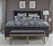 Alderwood Upholstered Bed in French Grey Finish by Coaster - 223121Q