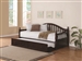 Dan Ryan Traditional Daybed with Trundle in Cappuccino Finish by Coaster - 300090