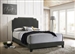 Tamarac Grey Fabric Upholstered Bed by Coaster - 310063