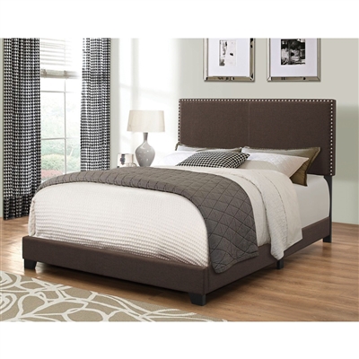 Boyd Brown Fabric Bed by Coaster - 350081Q