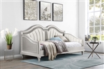 Evangeline Twin Day Bed in Silver Finish by Coaster - 360121