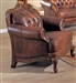 Victoria Leather Chair by Coaster - 500683