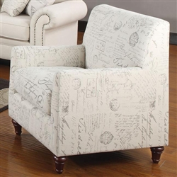 Norah Accent Fabric Chair by Coaster - 502513
