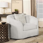 Rainn Chair in Latte Fabric by Coaster - 509173