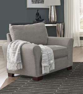 Drayton Chair in Warm Grey Fabric by Coaster - 509723