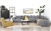 Jennifer Grey Fabric 6 Piece Sectional by Coaster - 551594-SET