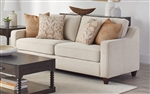 Christine Sofa in Beige Chenille Fabric by Coaster - 552061