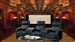 Executive 5 Piece Black Theater Seating - 60018