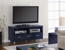 47-Inch TV Stand in Black Finish by Coaster - 700644