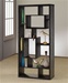 Bookcase Display Cabinet in Black Finish by Coaster - 800262