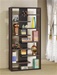 Bookcase Display Cabinet in Cappuccino Finish by Coaster - 800265