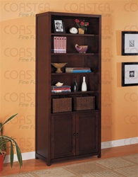 Bookcase in Rich Tobacco Finish by Coaster - 800363