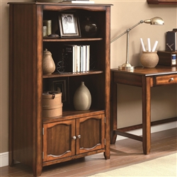 Jacqueline Bookcase in Walnut Finish by Coaster - 800473