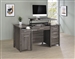 Dylan Lift Top Desk in Weathered Grey Finish by Coaster - 801576