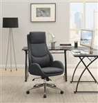 Grey Fabric Adjustable Height Office Chair by Coaster - 881150