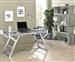 Emelle 2 Piece Home Office Set in Grey Driftwood Finish by Coaster - 882116-S