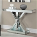 Clear Mirror Console Table by Coaster - 950191