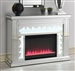 Gilmore Rectangular Freestanding Mirror Fireplace by Coaster - 991048