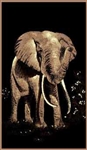 African Elephant 5 x 8 Rug by CTC - CTC-AF-Elephant-1