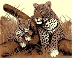 African Tiger & Cub 5 x 8 Rug by CTC - CTC-AF-TigerCub