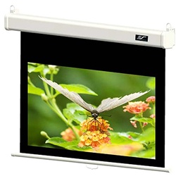 Manual Projection Screen 61" x 70" -White Case- MaxWhite - 84" Diagonal