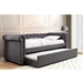 Leanna Twin Daybed in Gray Finish by Furniture of America - FOA-CM1027GY