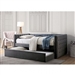 Susanna Daybed in Gray Finish by Furniture of America - FOA-CM1739GY