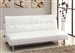 Bulle Futon Sofa in White Finish by Furniture of America - FOA-CM2669P-WH