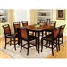 Salida II 7 Piece Counter Height Dining Set by Furniture of America - FOA-CM3034PT