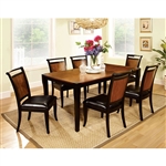 Salida I 7 Piece Dining Room Set by Furniture of America - FOA-CM3034T