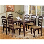 Townsville 7 Piece 60" Dining Room Set by Furniture of America - FOA-CM3109T