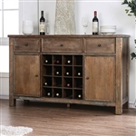 Sania III Server by Furniture of America - FOA-CM3324A-SV