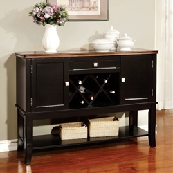 Dover Server by Furniture of America - FOA-CM3326BC-SV