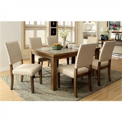 Melston I 7 Piece Dining Room Set by Furniture of America - FOA-CM3531T