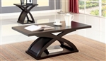 Arkley 2 Piece Occasional Table Set in Espresso by Furniture of America - FOA-CM4641-2PK
