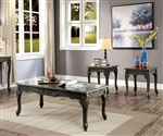 Cheshire 3 Piece Occasional Table Set in Gray by Furniture of America - FOA-CM4914GY-3PK