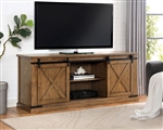 Borrego 72 Inch TV Console in Dark Oak Finish by Furniture of America - FOA-CM5018A-TV-72