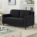 Brandi Love Seat in Black by Furniture of America - FOA-CM6064BK-LV