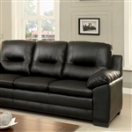 Parma Sofa in Black by Furniture of America - FOA-CM6324BK-SF